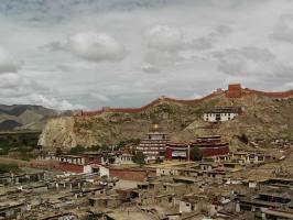 Palcho Monastery Bird's Eye View